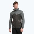 Salewa Herren Fleece-Sweatshirt Puez Melange PL FZ Hoody grau 00-0000027386