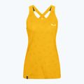 Salewa Damen Kletter-T-Shirt Lavaredo Hanf Grafik Tank gelb 00-0000028535 5