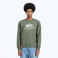 Alpha Industries Herren Basic Sweatshirt dunkel oliv