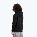 Herren Alpha Industries Puff Print Hoodie schwarz 4