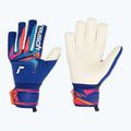 Kinder-Torwarthandschuhe Reusch Attrakt Gold X NC Junior sharp blue/white/shocking orange