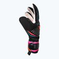 Torwarthandschuhe Reusch Attrakt Solid black/aqua blue/shocking orange 4