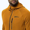 Herren Jack Wolfskin Kolbenberg Hooded Fz Fleece-Sweatshirt Färberdistel 4