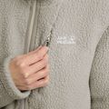 Fleece Hoodie Sweatshirt Damen Jack Wolfskin Cradle Mountain Pile Full Zip pale sand 5