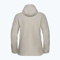 Fleece Hoodie Sweatshirt Damen Jack Wolfskin Cradle Mountain Pile Full Zip pale sand 8