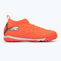 Fußballschuhe PUMA Future 9 Match TT + Mid Jr glowing red/puma white/puma black/puma silver 2