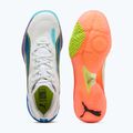 Handballschuhe PUMA Accelerate Nitro SQD 4 Game On puma white/glowing red/ultra blue 12