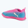 Kinder Fußballschuhe PUMA Ultra 6 Play It Jr poison pink/puma wht/sun stream/bright aqua/puma blk 3