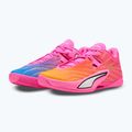 Basketballschuhe PUMA All-Pro NITRO 2 Elite poison pink/ultra blue/lime squeeze 10