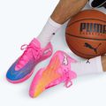 Basketballschuhe PUMA All-Pro NITRO 2 Elite poison pink/ultra blue/lime squeeze 13