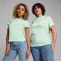 PUMA ESS Logo Tee für Damen, mintgrün 3