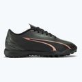 PUMA Ultra Play TT Jr Kinder-Fußballschuhe puma schwarz/copper rose 2