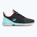 Herren-Tennisschuhe YONEX Sonicage 3 CL schwarz/himmelblau 2