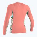 Damen Schwimmen Langarm O'Neill Side Print Rash Guard Wüste Blume / Kara floral 2