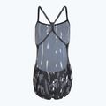 Speedo Frauen einteiliger Badeanzug Allover Rippleback schwarz 2