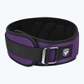 Gewichthebergürtel RDX Rx4 Weightlifting Belt purple 3