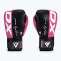 Boxhandschuhe RDX REX F4 rosa-schwarz BGR-F4P-8OZ 2