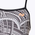 Einteiler Badeanzug Damen ZONE3 Kona Speed Strap Back tribal print/black/ white/orange 3