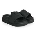 KARL LAGERFELD Damen Flip-Flops Condominium Nft Relief schwarz Gummi 2