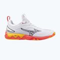 Mizuno Wave Luminous 3 weiß/feurige Koralle 2/Zitrus Volleyballschuhe 8