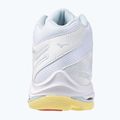 Damen Volleyballschuhe Mizuno Wave Voltage 2 Mid weiß/calypso coral/pale banana 10