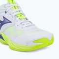 Volleyballschuhe Mizuno Wave Momentum Elite Mid white/lightning yellow/dazzling blue 7