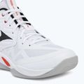 Volleyballschuhe Mizuno Wave Momentum Pro Mid white/black/fiery red 7