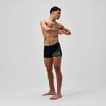 Herren-Schwimmshorts Speedo Medley Logo Aquashort schwarz/alfalfa grün 2