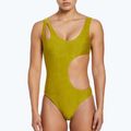 Einteiliger Badeanzug für Damen Nike Block Texture gold NESSD288-314 4
