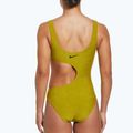 Einteiliger Badeanzug für Damen Nike Block Texture gold NESSD288-314 5
