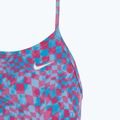 Nike Hydrastrong Lace Up Back universitätsblauer einteiliger Badeanzug für Kinder 3