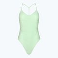 Einteiliger Badeanzug für Frauen Nike Retro Flow Terry vapor green