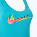 Einteiliger Schwimmanzug Damen Nike Multi Logo Crossback dusty cactus 3