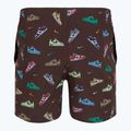 Herren Nike Multi Print 5" Volley Badeshorts barock braun 6