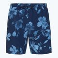 Herren Nike Fine Floral 7" Volley Badeshorts midnight navy 5