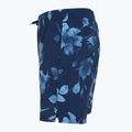 Herren Nike Fine Floral 7" Volley Badeshorts midnight navy 7