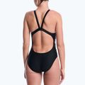 Damen Badeanzug Nike Logo Tape Fastback black 3