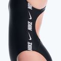 Damen Badeanzug Nike Logo Tape Fastback black 5