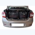 Gepäckträgertaschen-Set KJUST Dacia Logan Limousine 2012-2020 5 Stk black 15