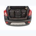 Gepäckträgertaschen-Set KJUST Opel Mokka / Mokka X 2012-2019 3 Stk. Schwarz 12