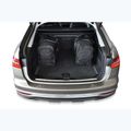 KJUST Audi A6 Allroad Kofferraumtaschen Set 2019+ 5 Stück schwarz 17