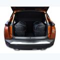 Gepäckträgertaschen-Set KJUST Peugeot 2008 2019+ 3 Stk. Schwarz 11