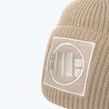 Wintermütze Herren Pitbull Beanie Logo Single Layer Cuff sand 3