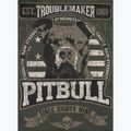 Herren Pitbull Troublemaker Sweatshirt mit Kapuze altgrün 9
