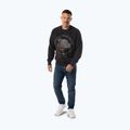 Herren Sweatshirt Pitbull Strenght & Respect Crewneck washed dark graphite 4