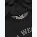 Herren Sweatshirt Pitbull Strenght & Respect Crewneck washed dark graphite 7