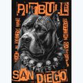 Herren Hoodie Pitbull Blacky Hooded black 7