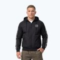 Herrenjacke Pitbull Athletic Tape Nylon Hooded black