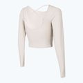 Damen Yoga-Top 4F H4Z22-TSDL019 beige 4
