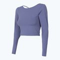Damen Yoga-Oberteil 4F H4Z22-TSDL019 blau 3